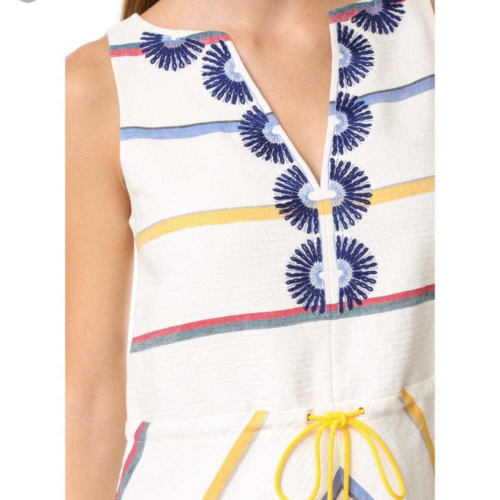 Tory Burch | NWT Blaine Embroidered Linen Dress - Picture 3 of 8